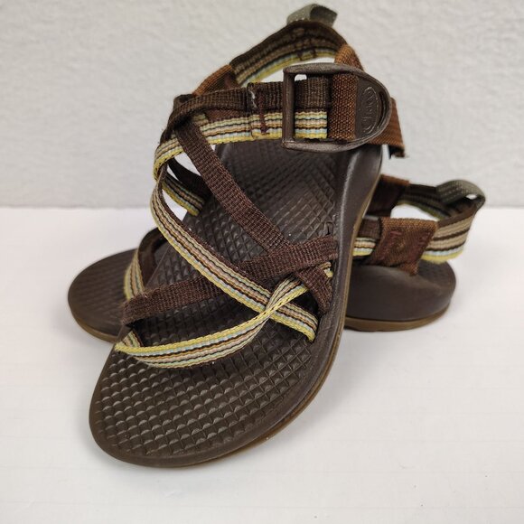 Chaco Brown Outdoor Hiking Active Sandals Little Kids sz 10 - Picture 1 of 10